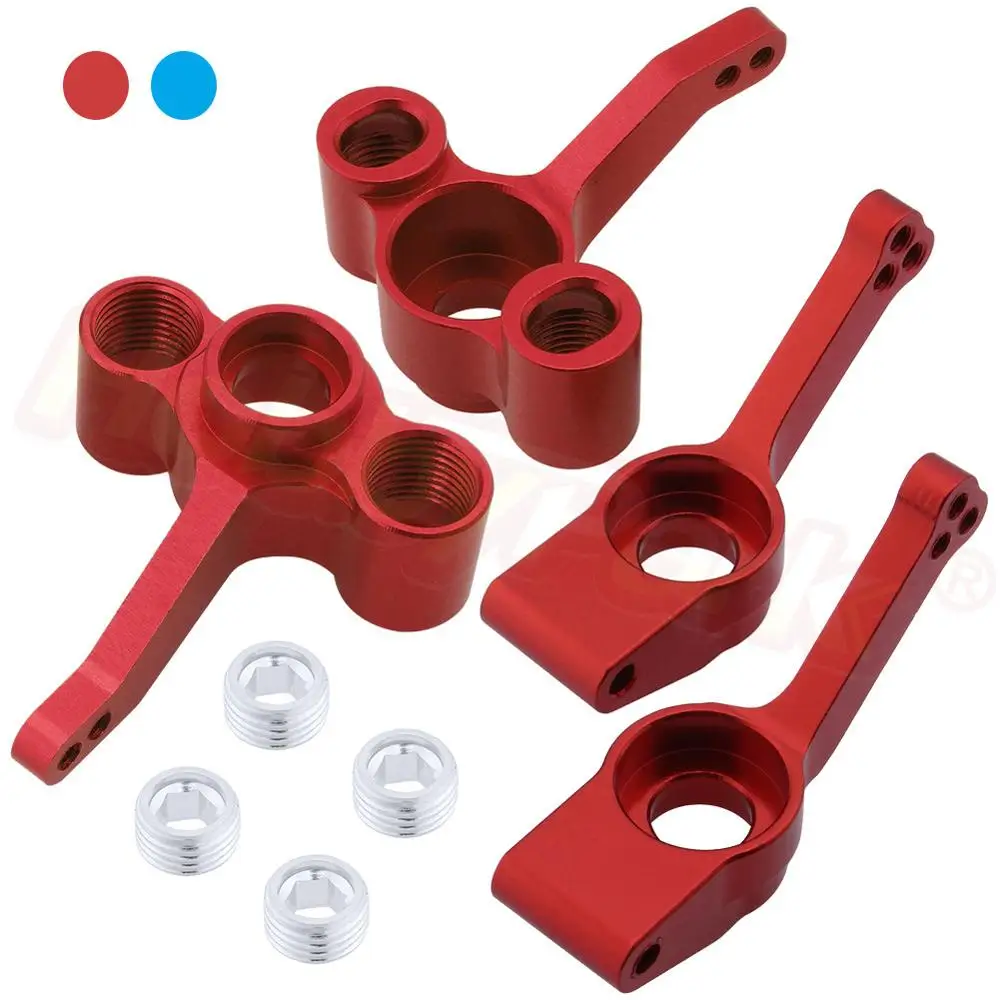 ДЛЯ FS Racing 1/10 алюминиевая рулевая ступица Перевозчик кулак набор замена 533023 511484 Monster Truck Helion dominius SC Baja