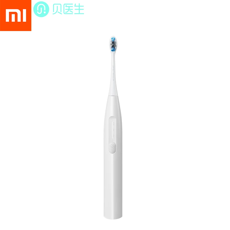 

Dr Bei Sonic Electric Smart Toothbrush E0 White IPX7 Waterproof 90 Days Standby 37800/min Motor Speed Efficient Cleaning