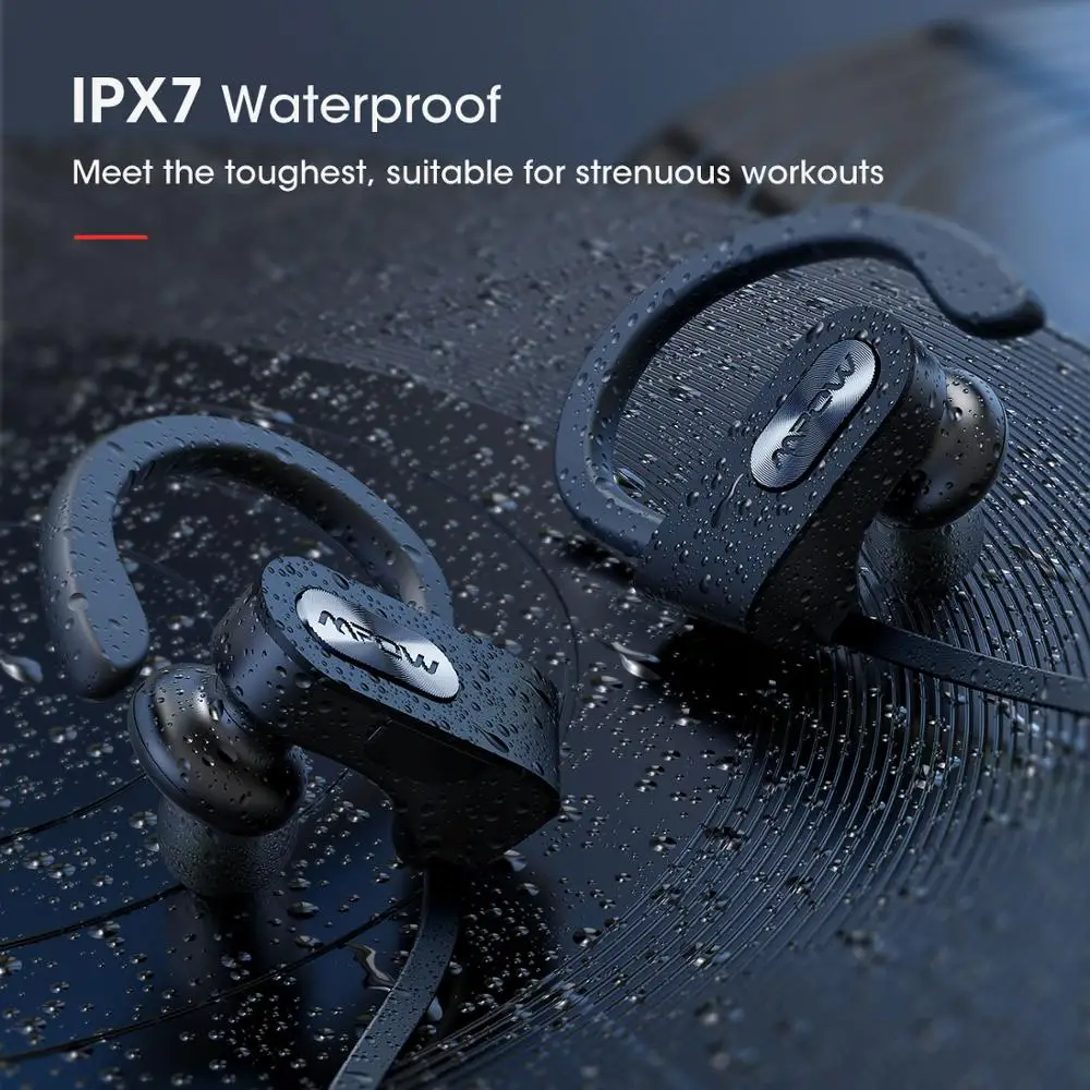 Улучшенные беспроводные наушники Mpow Flame Bluetooth 5 0 IPX7 водонепроницаемые спортивные