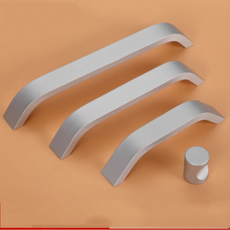 1 шт. современный простой цинковый сплав ручка шкафа и ручки Nodic свет роскошный