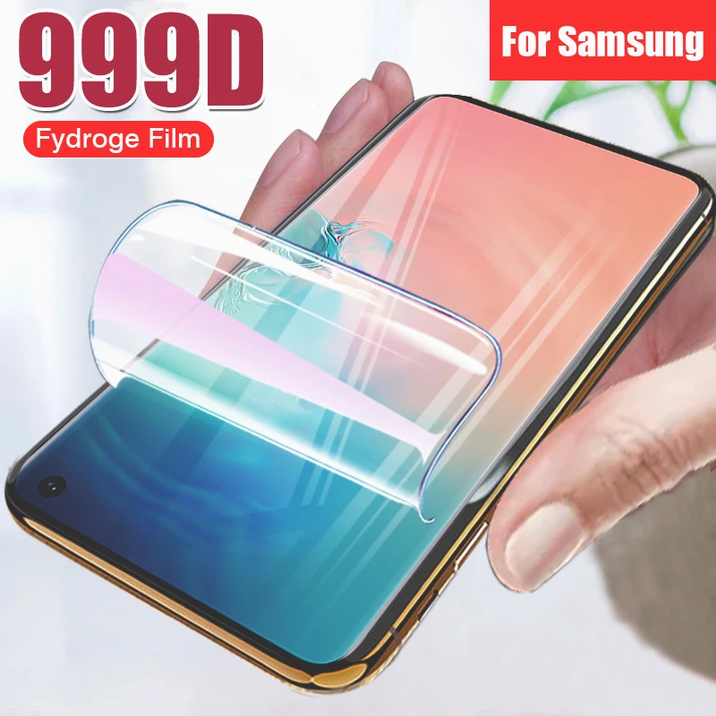 

Screen Protector Hydrogel Film For Samsung S10 S9 S8 Plus Note 8 9 S10e Protective Film For A50 A10 A30 A70 Film Not Glass