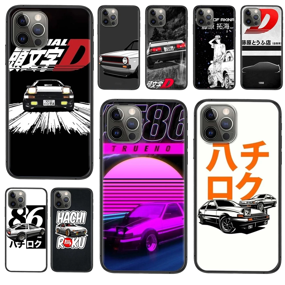 Чехол для телефона с японским аниме оригиналом D Ae86 Apple iPhone 11 12 Pro Mini X XR XS MAX 5 Φ 5C SE 6 6S