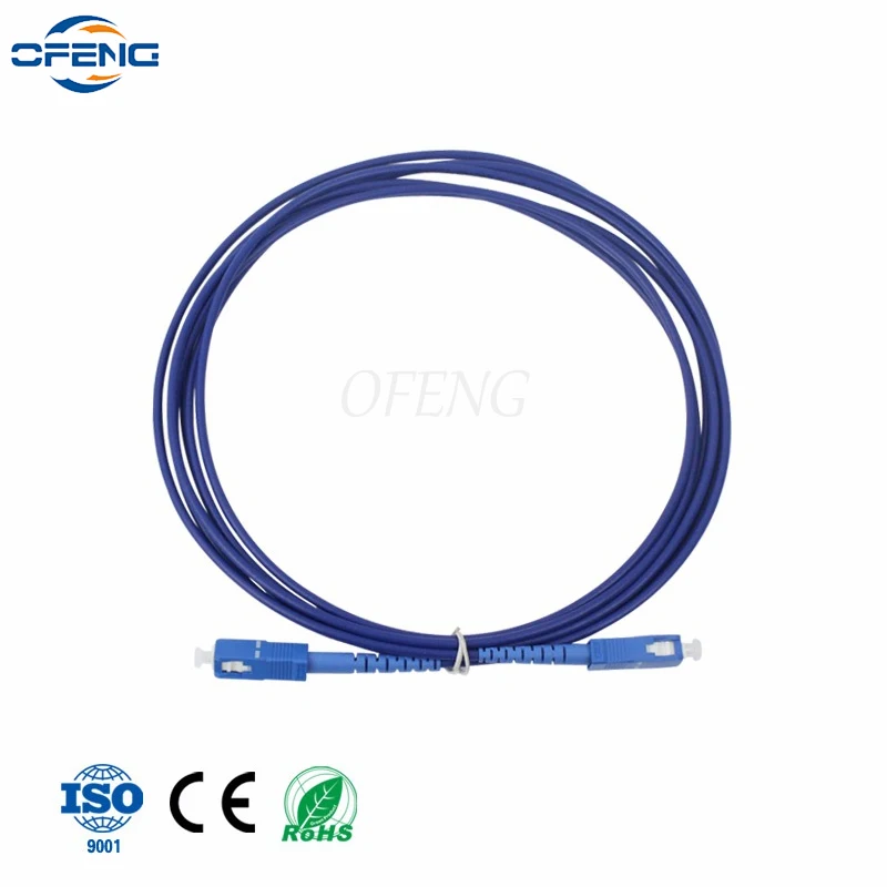 

10 шт., оптоволоконный соединительный кабель SCUPC/SCUPC SM, одномодовый SC UPC FTTH оптоволоконный соединительный кабель, бесплатная доставка