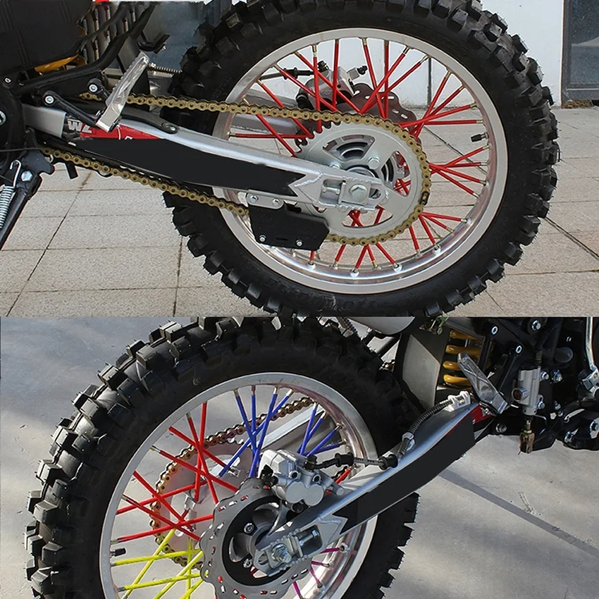 72pcs Motorcycle rim spoke wheel cover Protector Wraps Pipe For Cbr300R Front Fender Ktm Exc 250 Chopper Honda Cb 650 F | Автомобили и