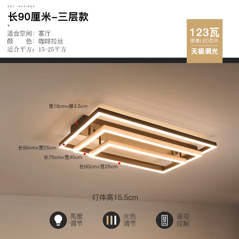 

modern wrought iron ceiling rustic flush mount ceiling lights Bedside Aluminum AC85-265V Ceiling Ligting ceiling lamp