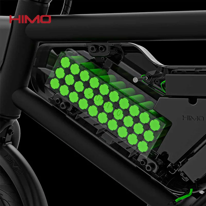 HIMO V1S Легкая Складная литиевая батарея электрического велосипеда электрический