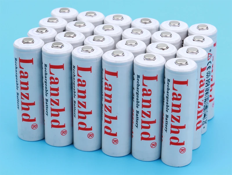 4 шт AA 1,2 V перезаряжаемые батареи AA 1,2 V литиевая батарея Pro AA 2580mAh 1,2 V Ni-MH для игрушка-фонарик предварительно разогретый аккумулятор 2A