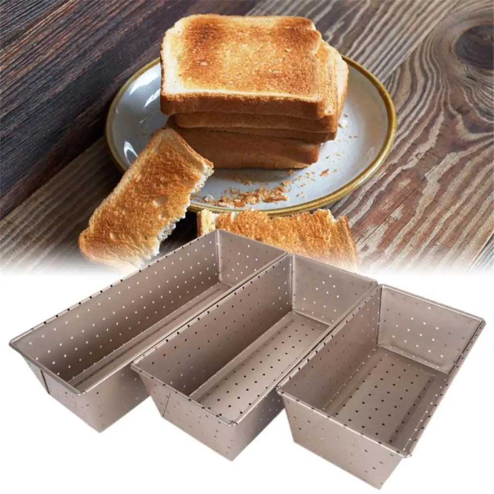 Форма для выпечки буханки из углеродистой стали форма хлеба дышащие коробки