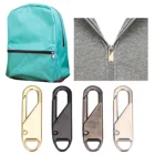 Бестселлер, 8 шт., универсальные слайдеры на молнии для одежды, съемный Съемник на молнии, двойные металлические резиновые молнии для сумок, Прямая поставка