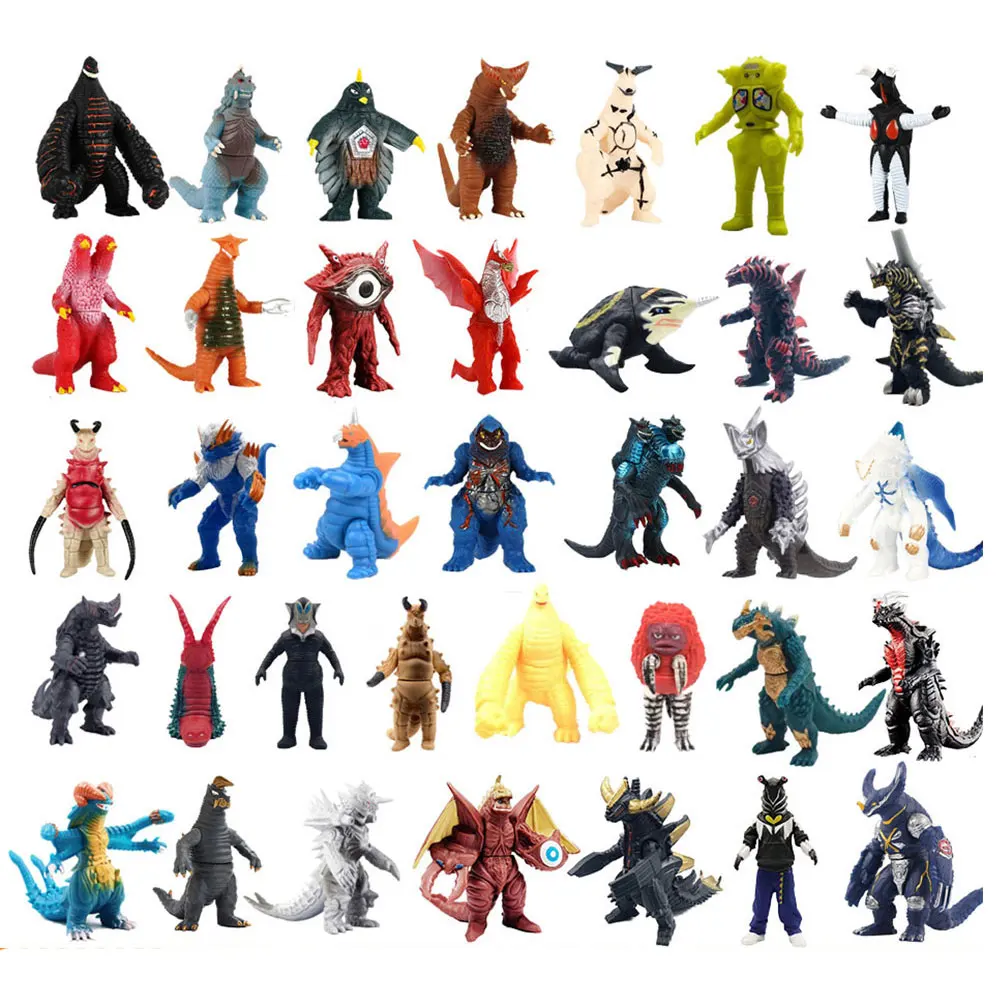 Ultraman Monster Toy Altman King Godzilla Gojira Action Figure Model Joint Movable collection gift