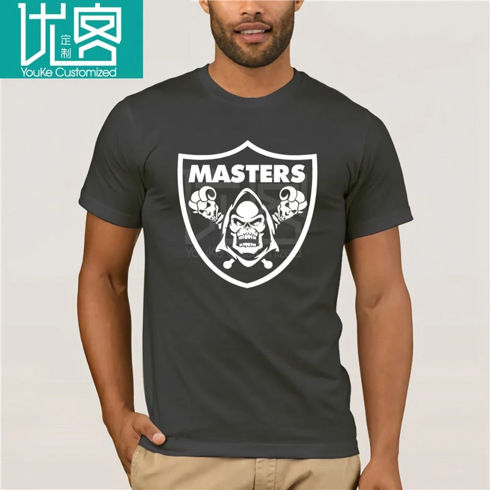 Skeletor Raid футболка Schwarz MOTU Kult Universe Masters He-Man 2018 летняя новая брендовая мужская в стиле