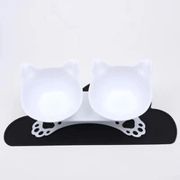 cat bowls pet bowl cat and dog neck guard double bowl pet food bowl dog bowl cat drinking bowl