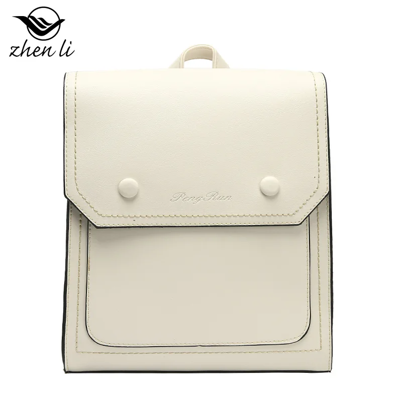 

2021 New Arrivals Women's Backpacks For Female Oxford Cloth Similar File Pocket Cover Design High Quality Classic Retro Bag