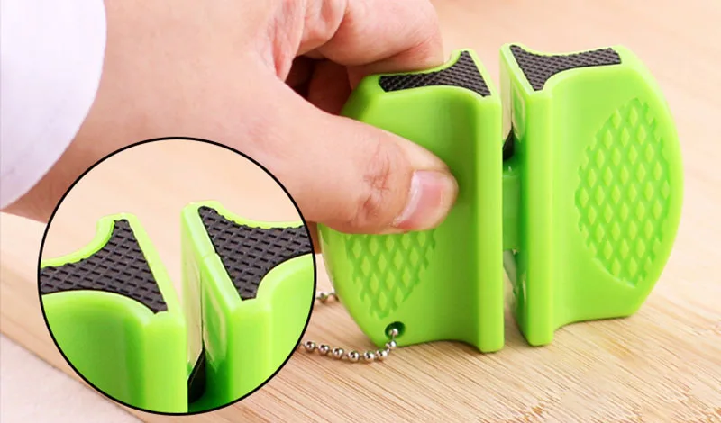 Портативная Мини точилка для кухонных ножей кухонные инструменты аксессуары