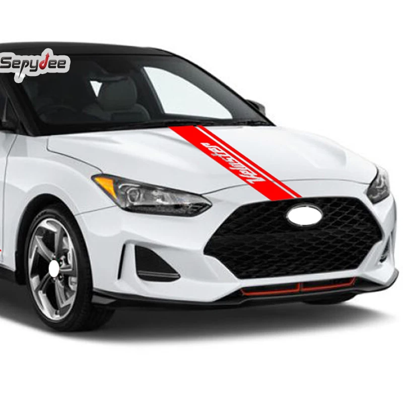 3 шт. наклейки на капот автомобиля Hyundai Veloster N JS FS Turbo | Автомобили и мотоциклы