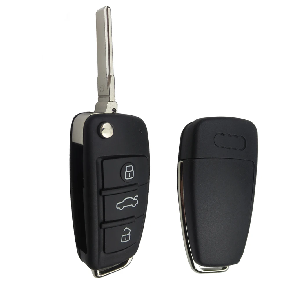 OkeyTech для Audi A2 A3 A4 A6 A6L A8 S5 Q7 TT дистанционный раскладной Складной автомобильный ключ