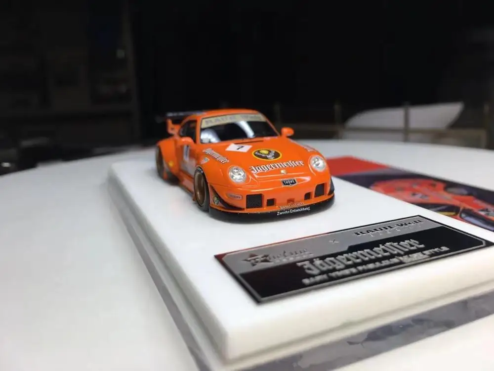 

Fuelme 1/64 RWB 993 Jagermeister FM64001-RW-993C Resin Model Car Collection Limited