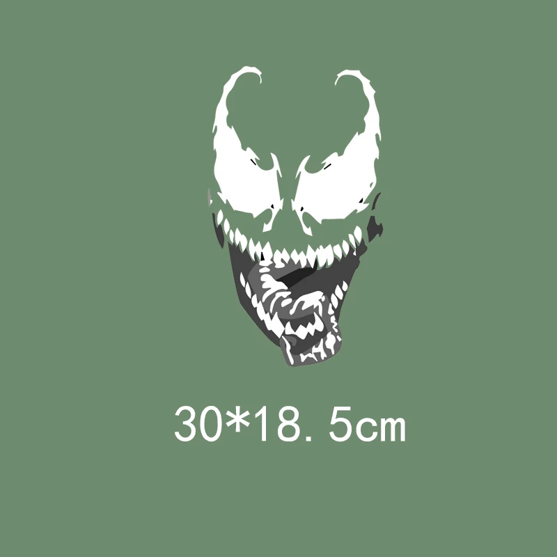 Iron on Patches Set for Fashion Clothing DIY T-shirt Applique Heat Transfer Vinyl Grimace Cartoon Patch Stickers Thermal Press G | Дом и сад