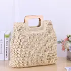 Винтажная богемная вместительная Плетеная соломенная женская сумка ручной работы, новая модная плетеная Сумочка для женщин, 2020