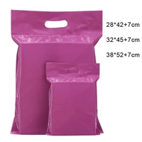 50pcslots purple tote courier bag self seal adhesive waterproof plastic poly envelope mailing bags shopping gift packing bag