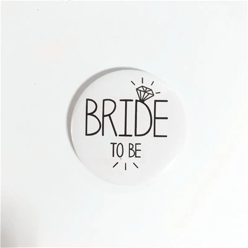 Значок для невесты украшение вечеринки значок жениха мальчишника товары