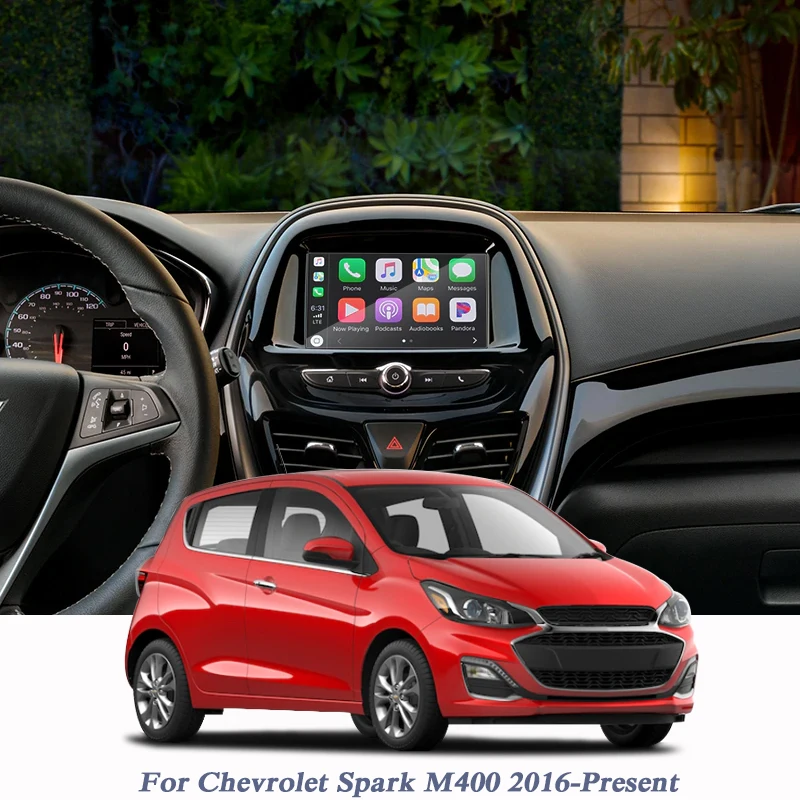 Автомобильный навигатор 7 дюймов для Chevrolet Spark M400 2016-настоящее время GPS-экран