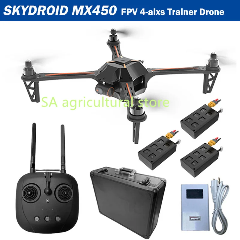 Skydroid MX450 FPV 4-осевой тренировочный Дрон RTF автоматический возврат T10 H12
