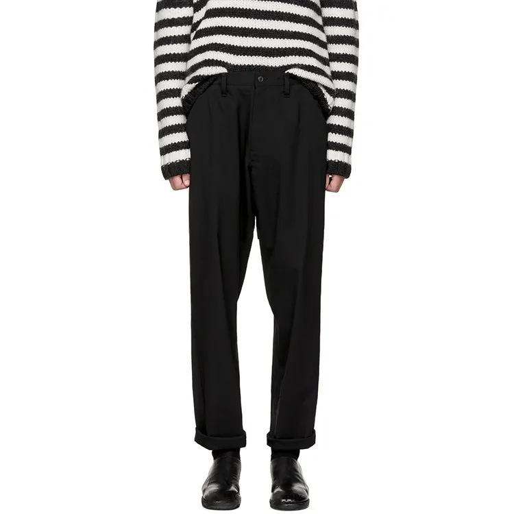Men's casual pants black youth new fashion trend men | Мужская одежда
