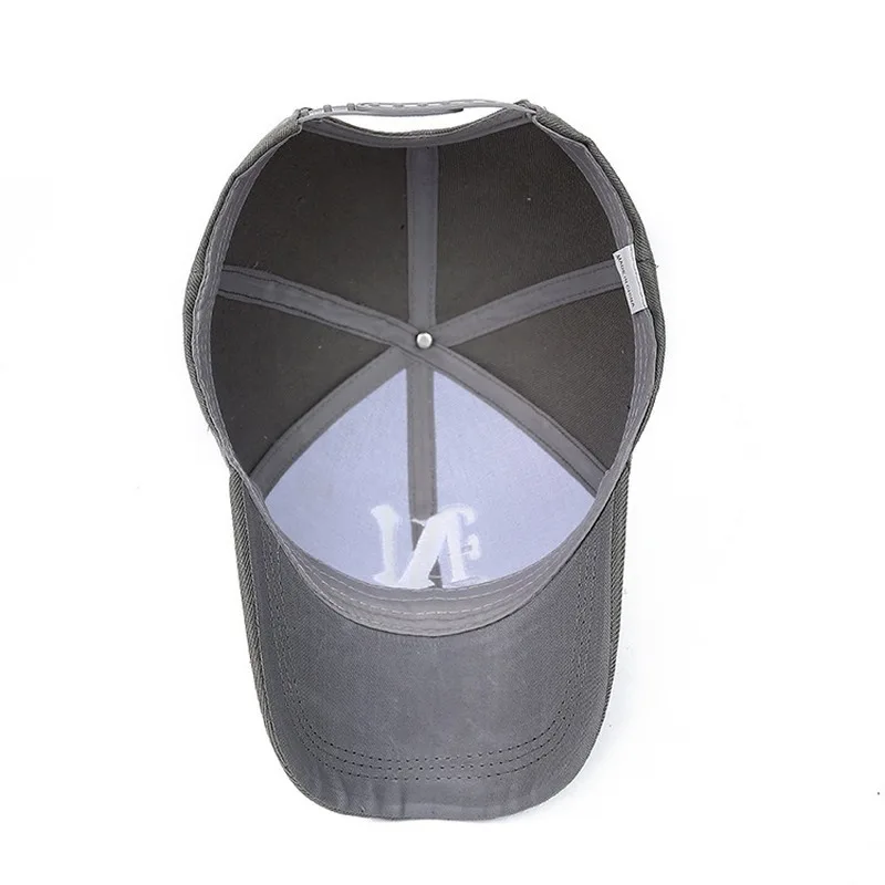 Весенне-осенняя Корейская бейсбольная кепка с вышитыми буквами для мужчин и