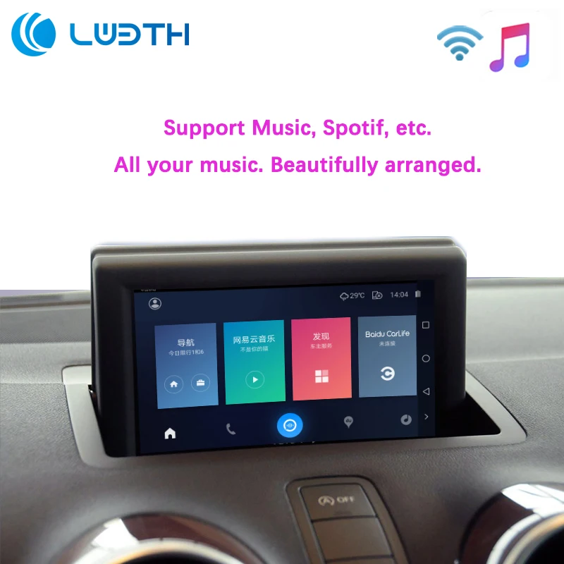 Aftermarket A1 Q3 MMI RMC OEM Wi-Fi беспроводной интерфейс Apple CarPlay Модернизированный для Audi с