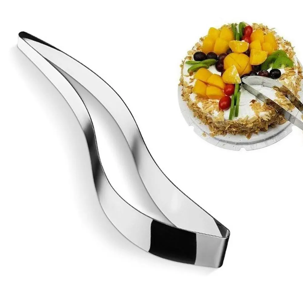 Новые торты из нержавеющей стали слайсер для печенья сервер торт помадный десерт