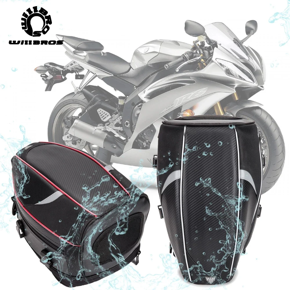 Сумка на заднее сиденье мотоцикла водонепроницаемые прочные Чехлы для