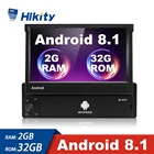 Автомагнитола Hikity, Android 8,1, 2 + 32 ГБ, 1 Din, GPS, Wifi