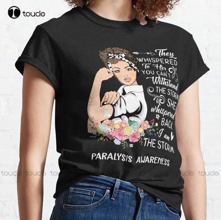 

Новинка, Классическая футболка с изображением паралича из «I Am The Storm», забавная хлопковая футболка, Детская футболка