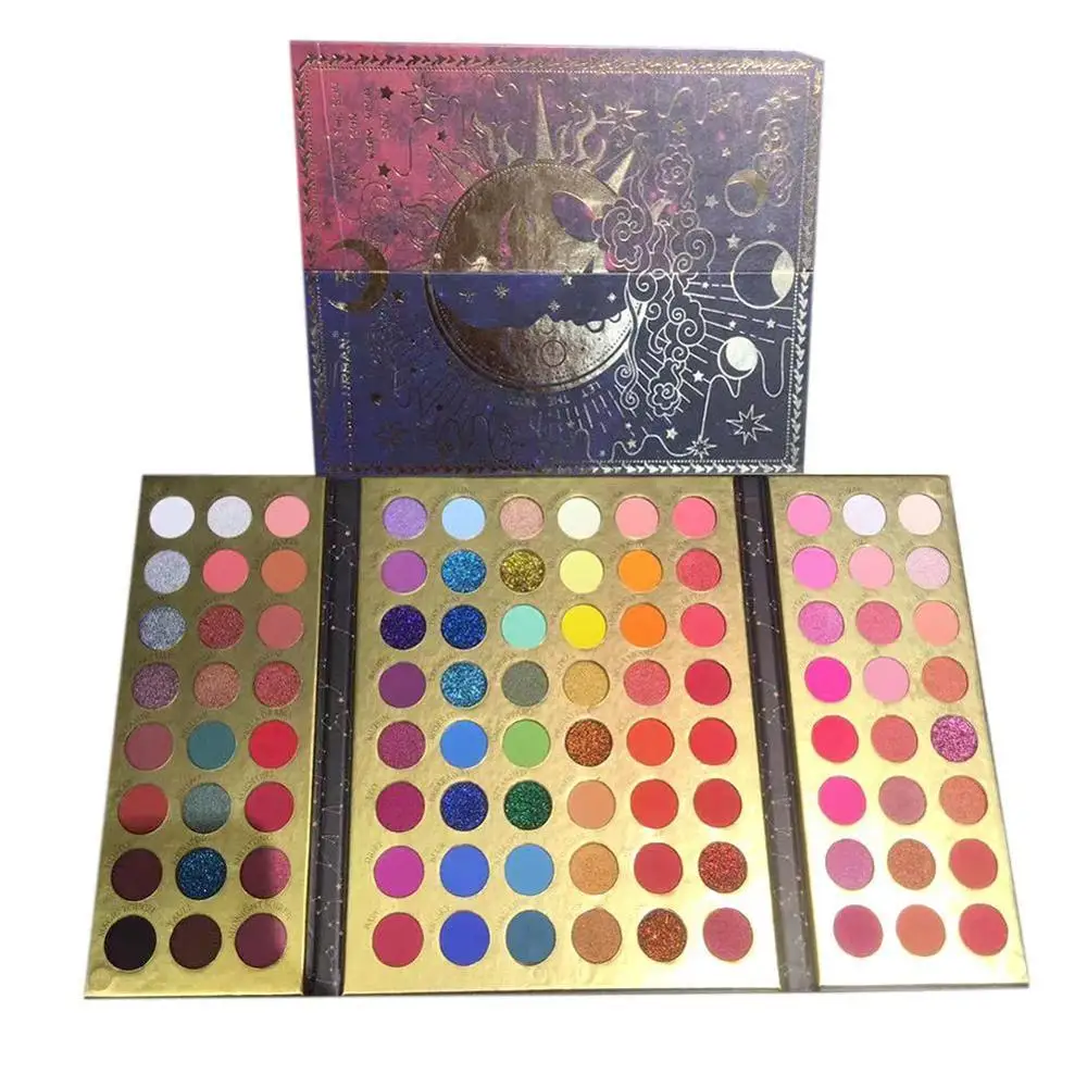 

3 in 1 96 Colors Book Eyeshadow Matte Glitter Eyeshadow Palette Shiny Neon Eye Pigments Eye Shadow Powder Makeup Palette