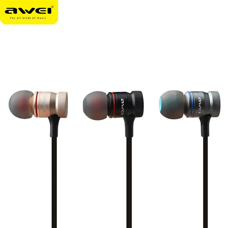 Наушники Awei металлические проводные наушники вкладыши разъем ES 70TY мм тяжелые