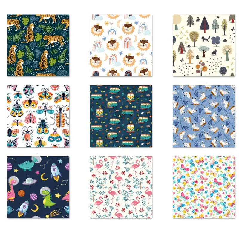 Pororo-cubierta de pa&ntilde;al de tela para beb&eacute;, tejido artesanal, tejido de punto, material de PUL a prueba de agua para mujeres, almohadillas de maternidad, certificado SGS-5