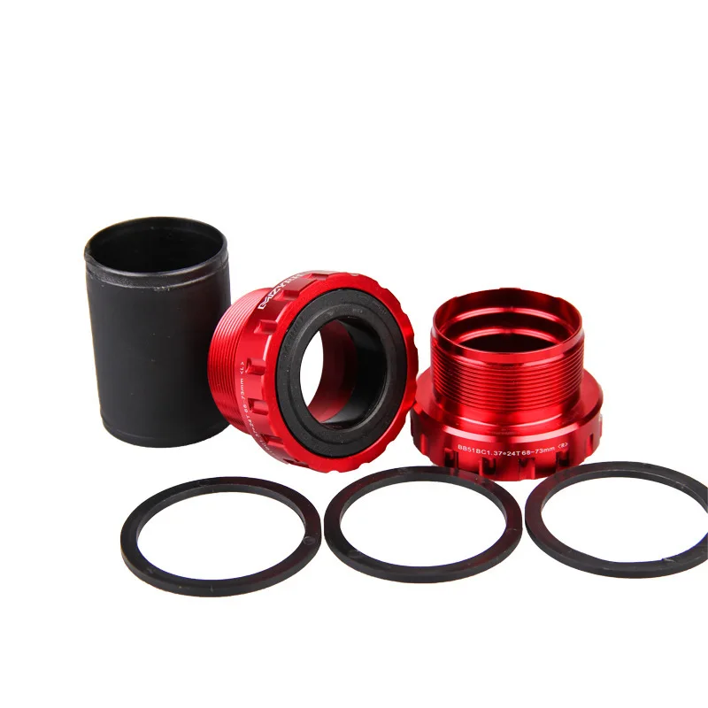 

Bearing Bottom Bracket Screw Type 68/73 Mm Bicycle Axis MTB Road Bike Bottom Bracket Waterproof CNC Alloy Bike Mountain Part