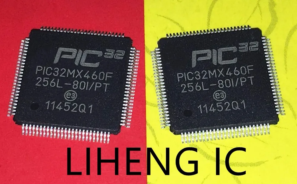 100% новые и оригинальные PIC32MX460F256L 80I/PT PIC32MX460F 256L TQFP 100|Запасные части| |
