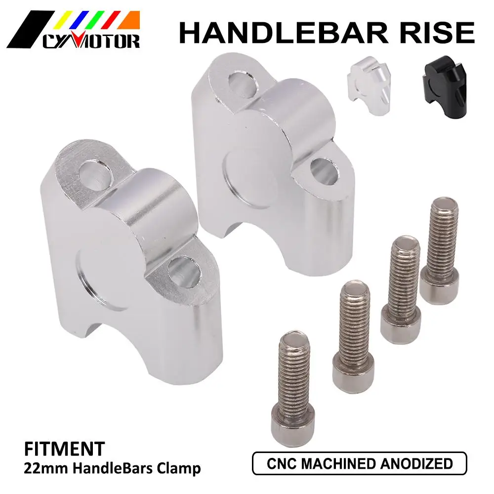 Универсальный 2 дюймов поворотными мотоциклетные Руль Riser 7/8 &quot22 мм рукоятки руля