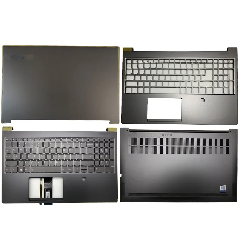 Online Funda Trasera LCD Para Ordenador Portátil Lenovo YOGA C940 C940-15, Reposamanos, Carcasa Inferior, Color Gris, C940-15IRH