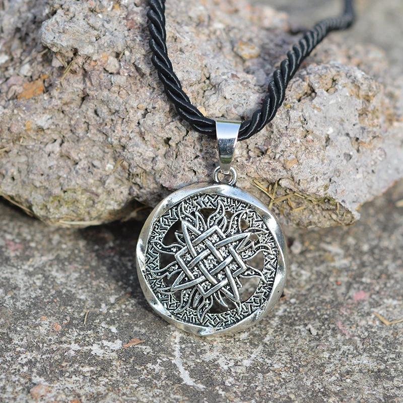 Сварог площади Подвеска славянский оберег символ ювелирные изделия звезда Руси