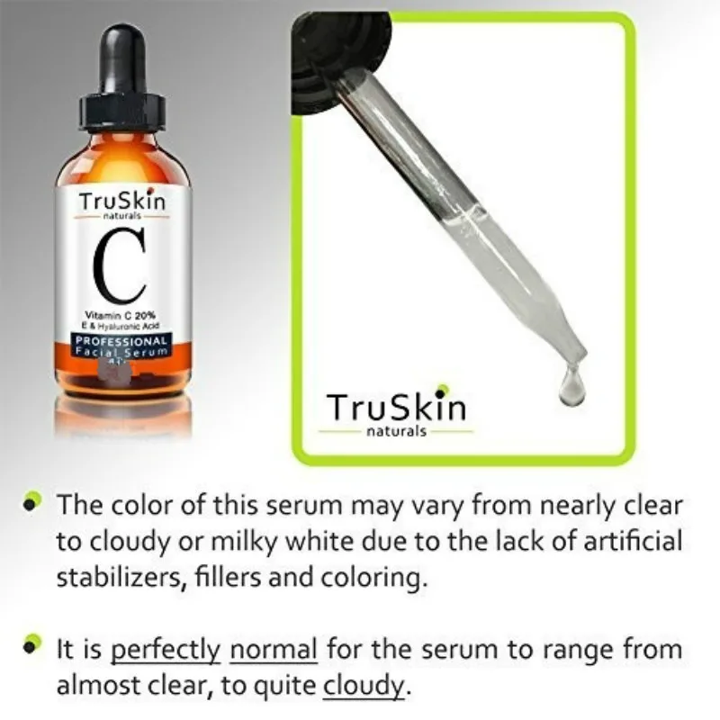Трускин Naturals Витамин С Сыворотка для лица актуальная с гиалуроновой кислотой и