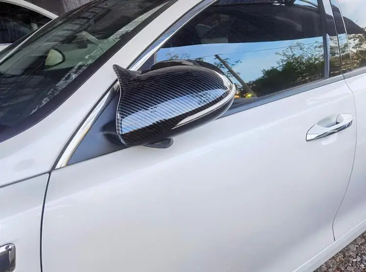 For Kia Optima K5 2016-2019 Back Mirror Covers Reversing mirror case cover Look ABS 2PCS Cover paste Side | Автомобили и
