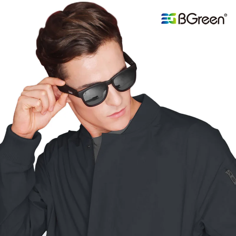 구매 BGreen-G2 골전도 스포츠 블루투스 헤드폰 편광 선글라스, 스마트 TWS 스테레오 무선 블루투스 헤드셋