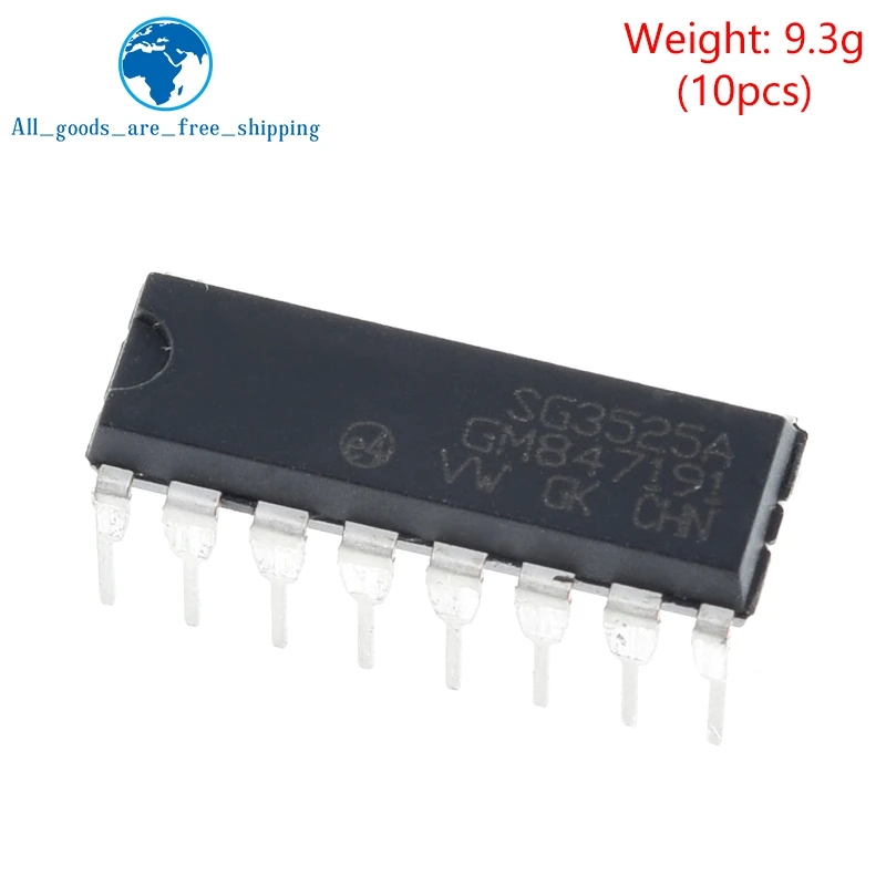 10 шт. SG3525AN DIP16 SG3525A DIP SG3525 3525AN DIP-16 Новый и оригинальный IC | Электронные компоненты