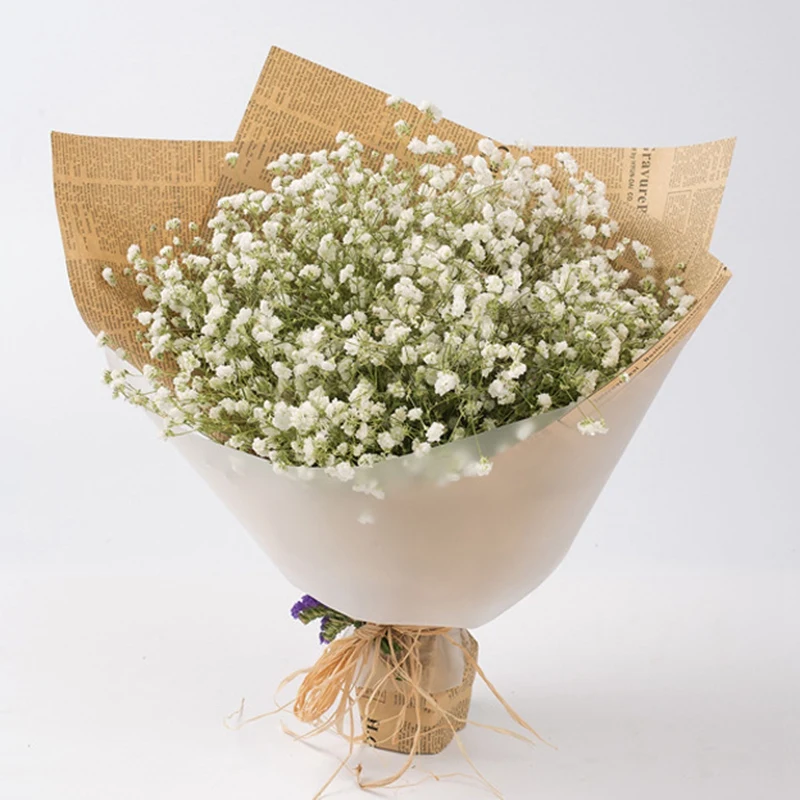 6 шт. искусственный детский дышащий гипсофиловый цветок Свадебный домашний Декор