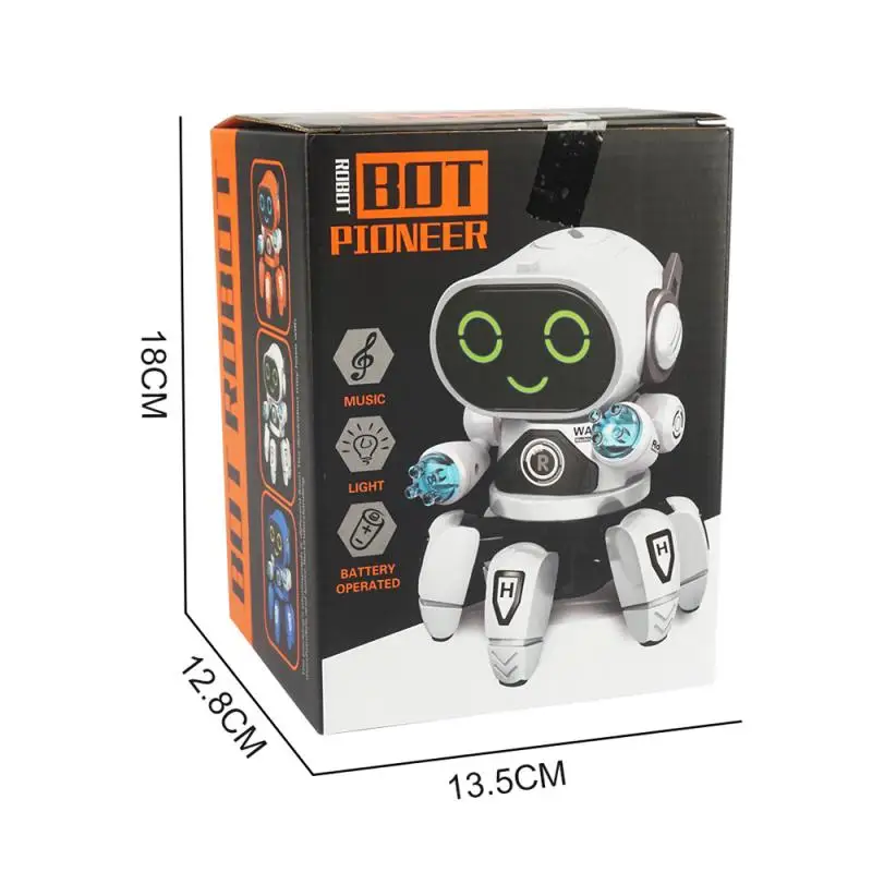

Smart Dancing Robot Electronic Walking Octopus Robots Toys Musical LED Lighting For Kids Children Intelligent Toy Birthday Gift