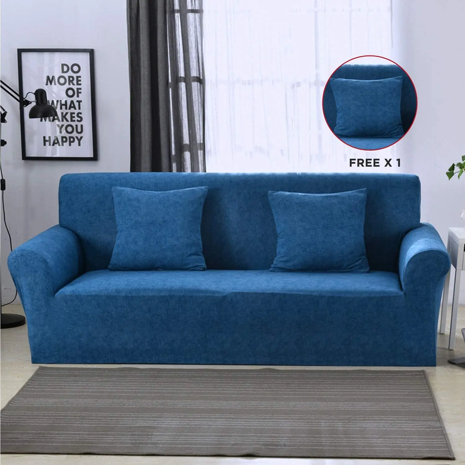 Растягивающийся чехол для дивана MERRYLIFE защита мебели с цветочным принтом