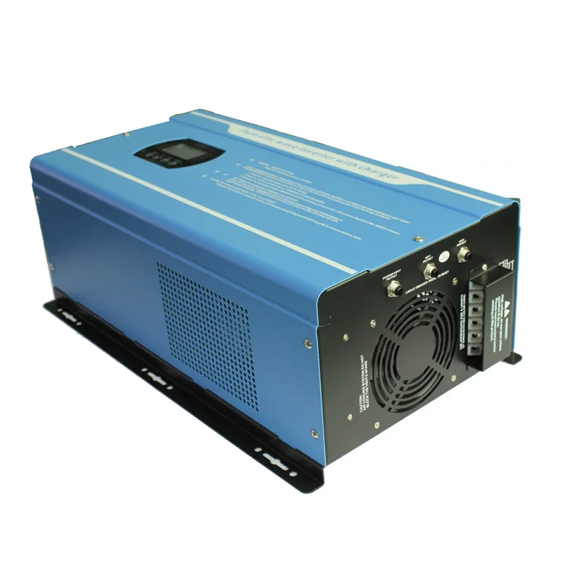 4000 Вт/4 кВт Чистая синусоида Инвертор двойной MCU 48VDC 96VDC к AC AC110V/230V 50hz 60hz LCD